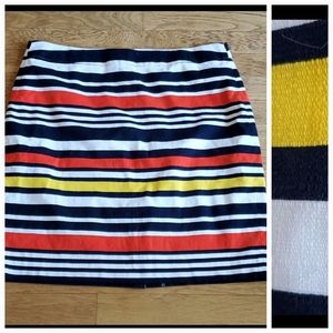 Banana Republic striped skirt 12